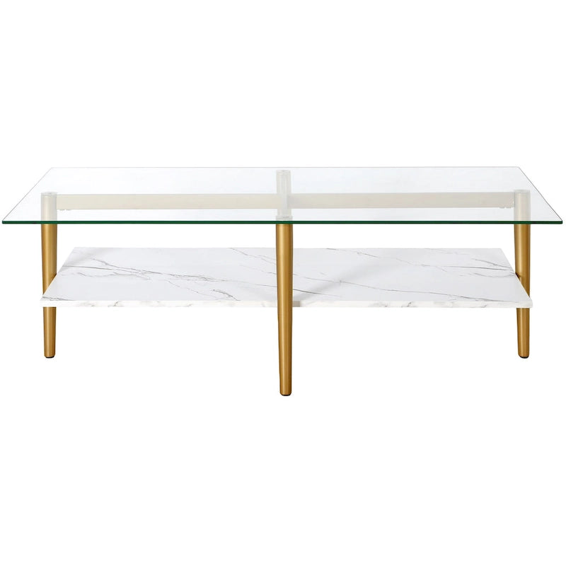 Otto Couchtisch Glam im Mid-Century-Stil