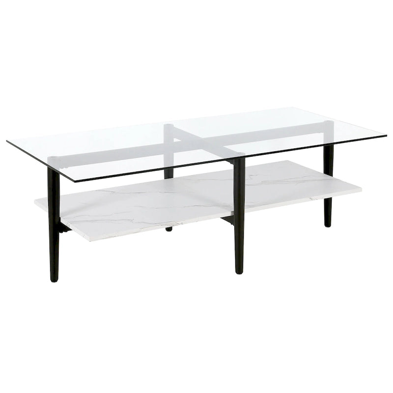 Otto Couchtisch Glam im Mid-Century-Stil