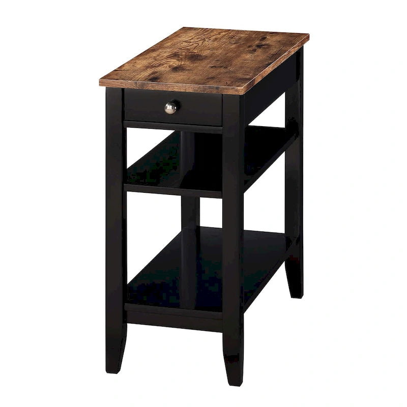 Convenience Concepts American Heritage Beistelltisch mit 1 Schublade und Ablagen
