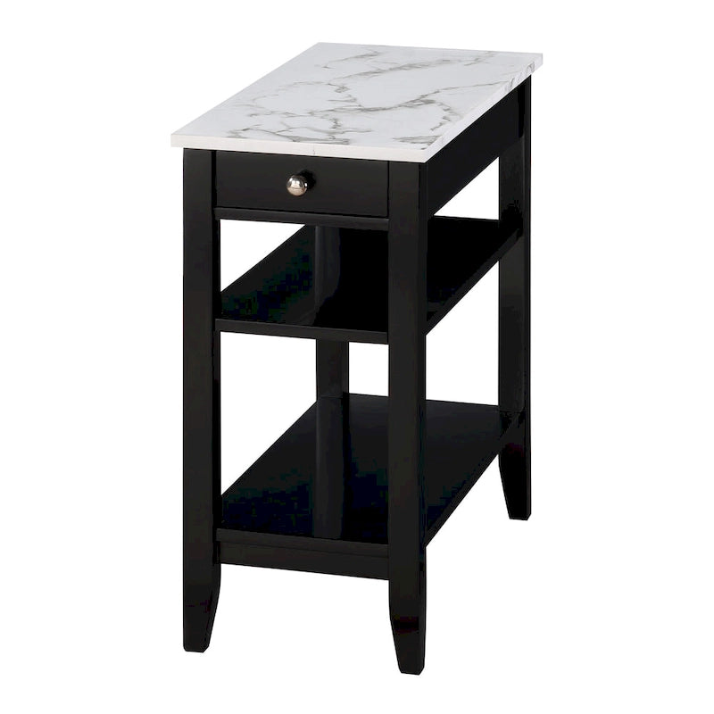 Convenience Concepts American Heritage Beistelltisch mit 1 Schublade und Ablagen