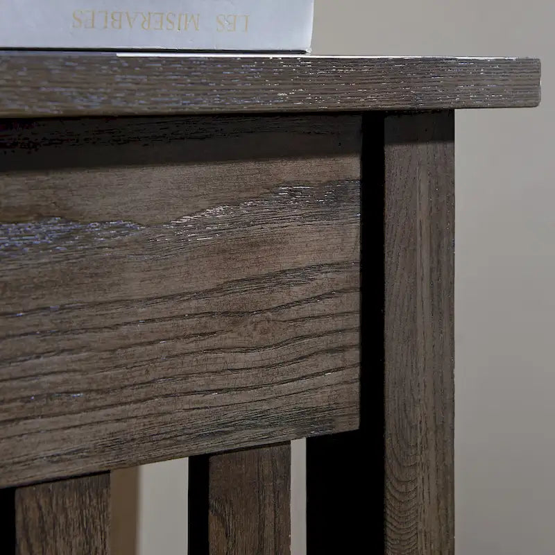 Leick Home Impeccable Übergangs-Beistelltisch mit 1 Schublade