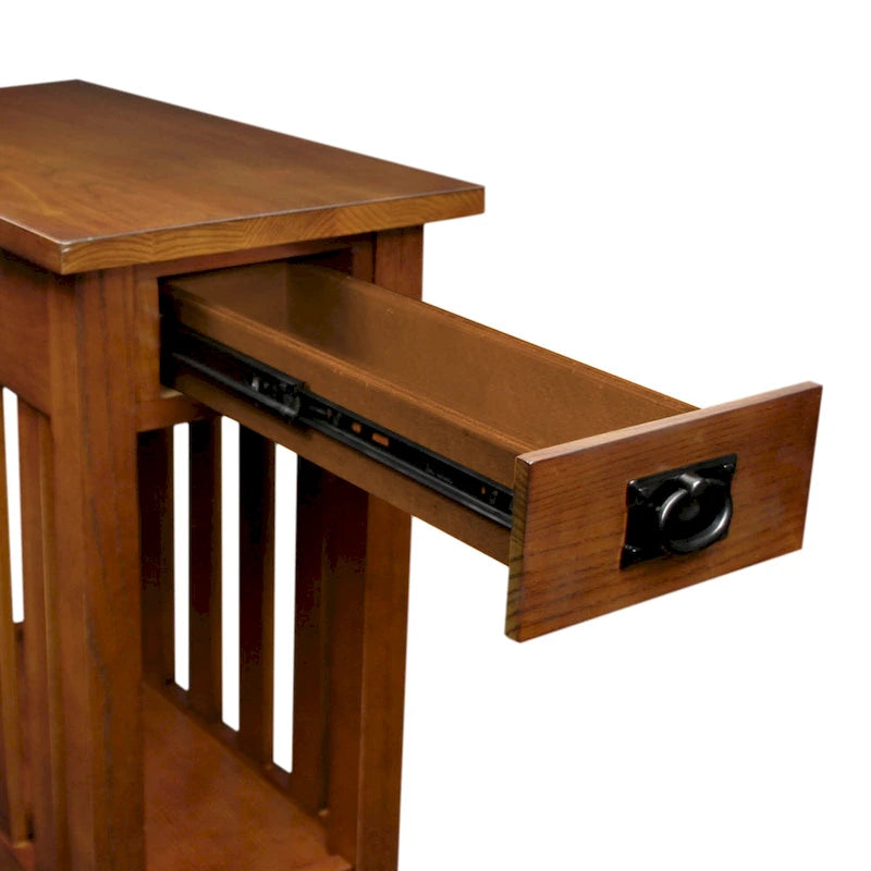 Leick Home Impeccable Übergangs-Beistelltisch mit 1 Schublade