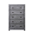 Grain Wood Furniture Montauk Kommode aus Massivholz mit 5 Schubladen