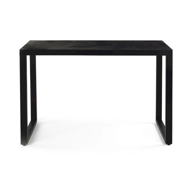 Moderne schwarze Metalltische