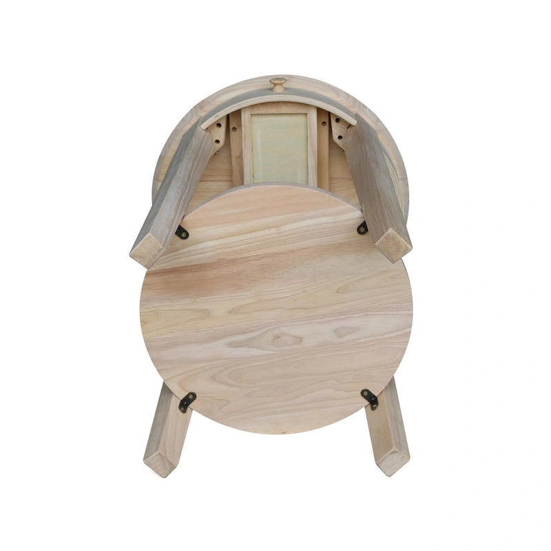 Beistelltisch Philips aus massivem Parawood