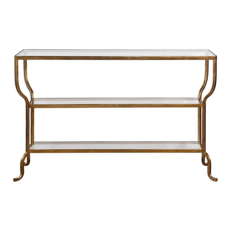 Uttermost Deline Gold Konsolentisch