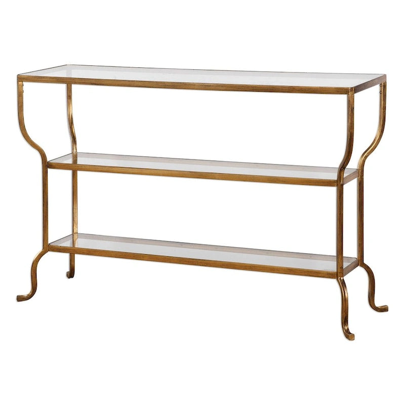 Uttermost Deline Gold Konsolentisch