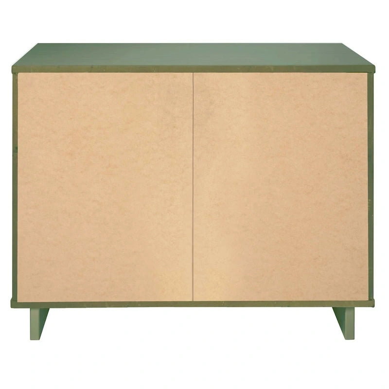 Manhattan Comfort 2-teiliges Granville Modern Massivholz Standard Kommoden- und Nachttischset