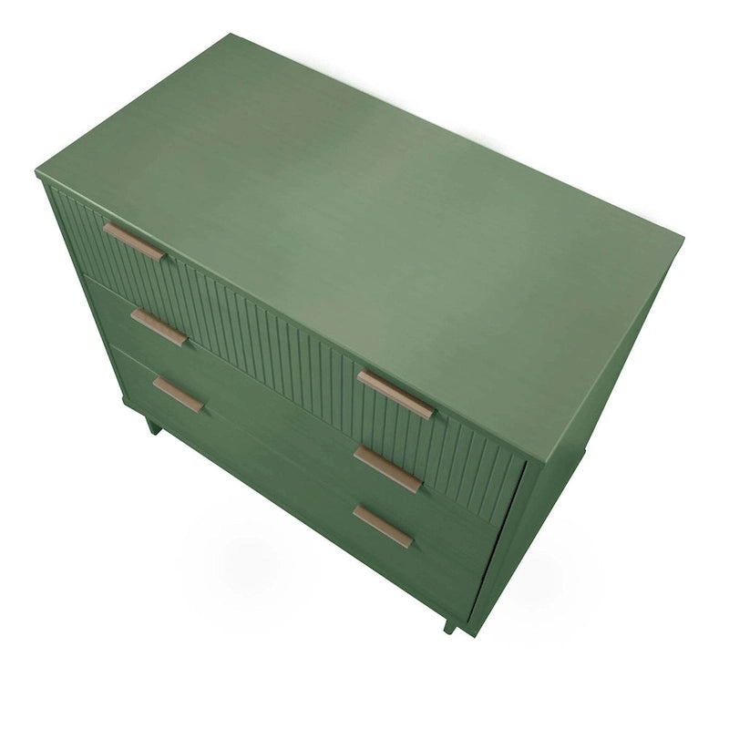 Manhattan Comfort 2-teiliges Granville Modern Massivholz Standard Kommoden- und Nachttischset