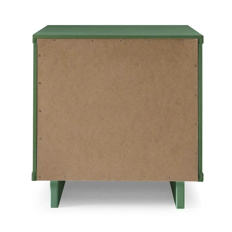 Manhattan Comfort 2-teiliges Granville Modern Massivholz Standard Kommoden- und Nachttischset