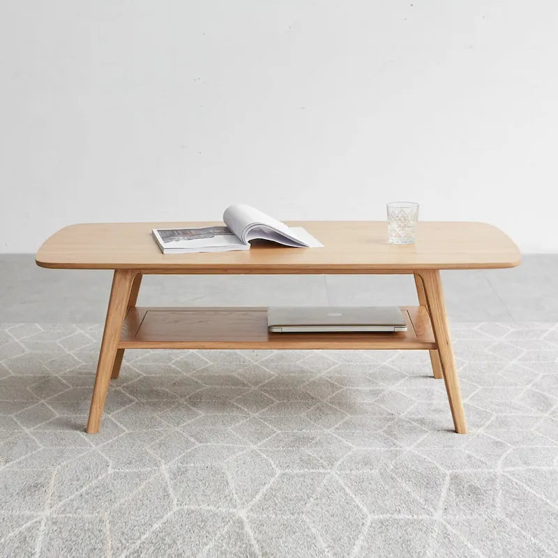 Couchtisch Beistelltisch 100% Massivholz Tischplatte Schreibtisch Kaffeetisch, Arbeitstisch Home Office