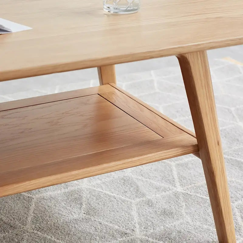 Couchtisch Beistelltisch 100% Massivholz Tischplatte Schreibtisch Kaffeetisch, Arbeitstisch Home Office