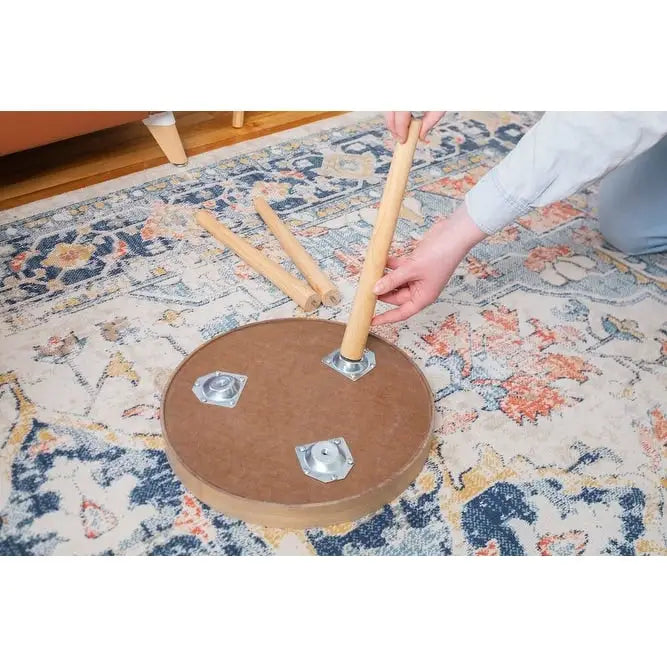 2-teilige Beistelltische, ineinander stellbar, für Wohnzimmer, Schlafzimmer und kleine Räume