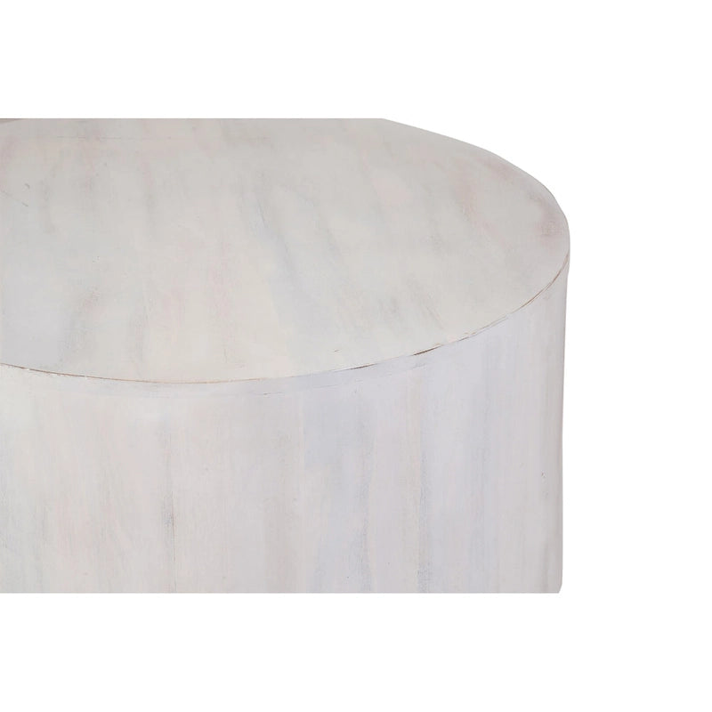 Carolina Living Krissa runder Couchtisch aus Mangoholz, 30