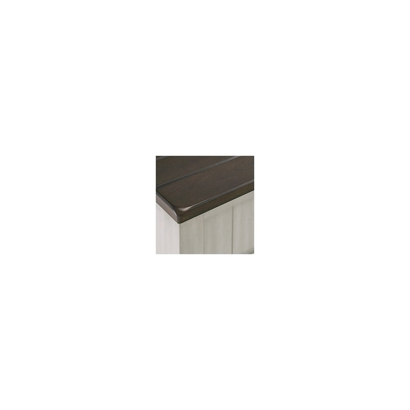 Signature Design by Ashley Darborn Grau/Braun Couchtisch mit Hebefunktion – 90,17 B x 90,17 T x 49,23 H cm