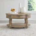 Magnolia Manor Weathered Bisque Runder Couchtisch