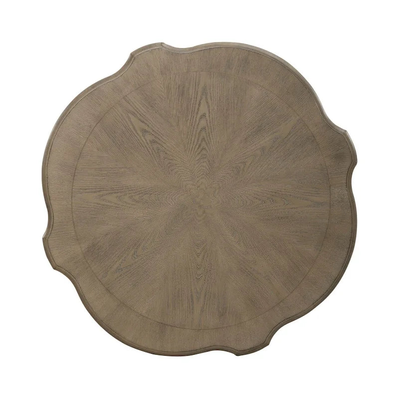 Magnolia Manor Weathered Bisque Runder Couchtisch