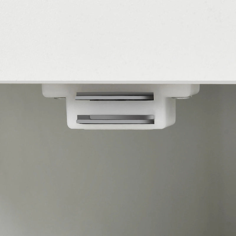Moasis Farmhouse Beistelltisch mit Ladestation, Sofa-Beistelltisch mit USB und Stauraum
