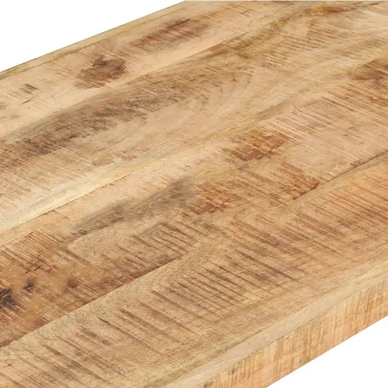 vidaXL Couchtisch 120x60x40 cm Raues Mango-Massivholz