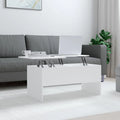 vidaXL Couchtisch mit hochklappbarer Tischplatte Beistelltisch Akzent Sofatisch Holzwerkstoff - 102 x 50,5 x 46,5 cm