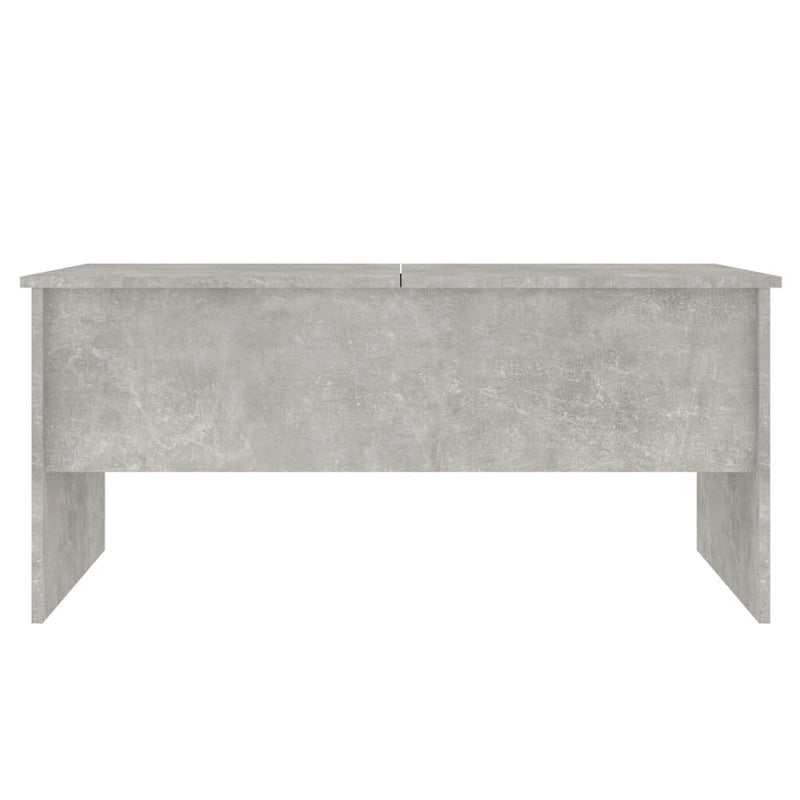 vidaXL Couchtisch mit hochklappbarer Tischplatte Beistelltisch Akzent Sofatisch Holzwerkstoff - 102 x 50,5 x 46,5 cm