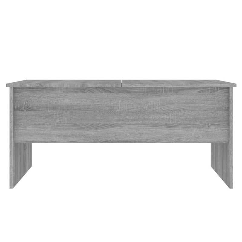 vidaXL Couchtisch mit hochklappbarer Tischplatte Beistelltisch Akzent Sofatisch Holzwerkstoff - 102 x 50,5 x 46,5 cm