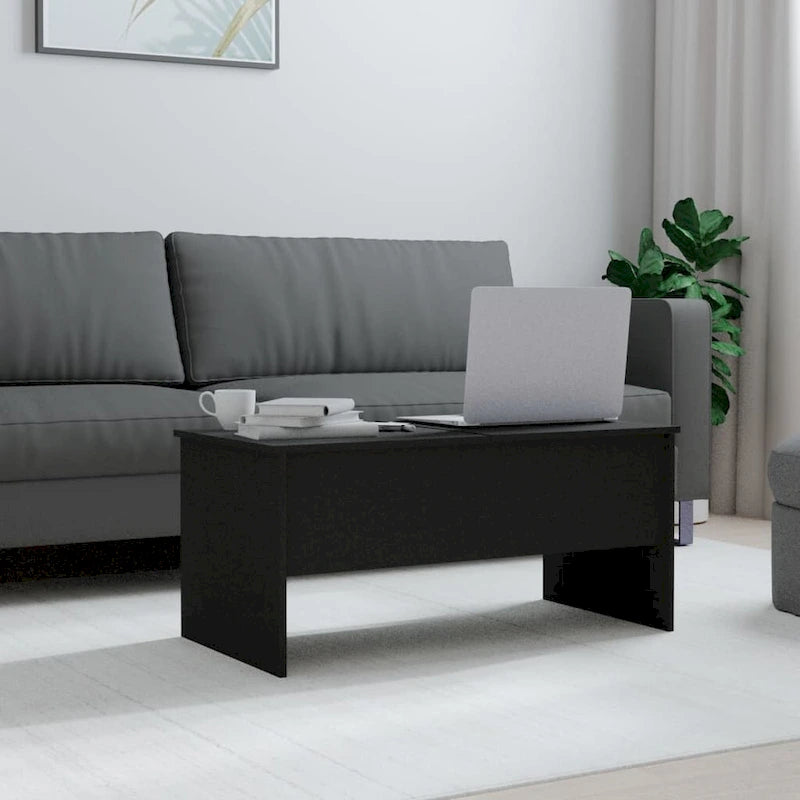 vidaXL Couchtisch mit hochklappbarer Tischplatte Beistelltisch Akzent Sofatisch Holzwerkstoff - 102 x 50,5 x 46,5 cm