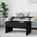 vidaXL Couchtisch mit Hebeplatte Beistelltisch Akzent-Sofatisch Holzwerkstoff - 80 x 50,5 x 41,5 cm