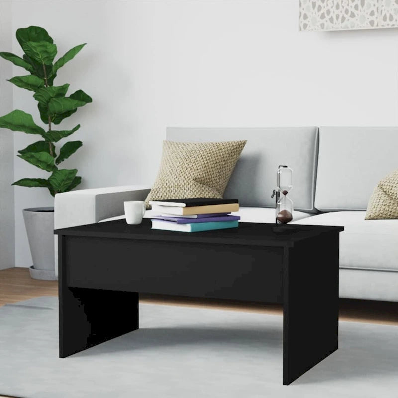 vidaXL Couchtisch mit Hebeplatte Beistelltisch Akzent-Sofatisch Holzwerkstoff - 80 x 50,5 x 41,5 cm