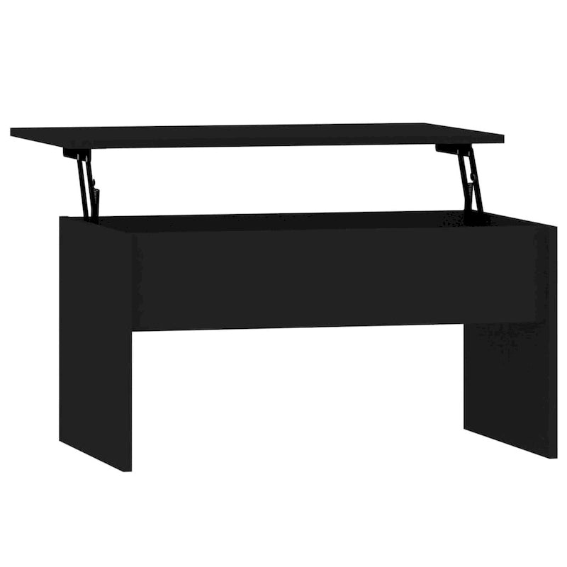 vidaXL Couchtisch mit Hebeplatte Beistelltisch Akzent-Sofatisch Holzwerkstoff - 80 x 50,5 x 41,5 cm