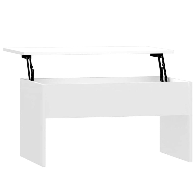vidaXL Couchtisch mit Hebeplatte Beistelltisch Akzent-Sofatisch Holzwerkstoff - 80 x 50,5 x 41,5 cm