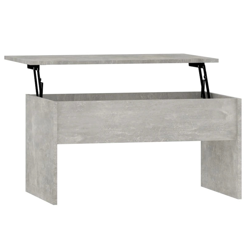 vidaXL Couchtisch mit Hebeplatte Beistelltisch Akzent-Sofatisch Holzwerkstoff - 80 x 50,5 x 41,5 cm