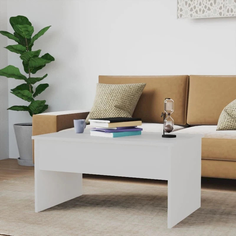 vidaXL Couchtisch mit Hebeplatte Beistelltisch Akzent-Sofatisch Holzwerkstoff - 80 x 50,5 x 41,5 cm