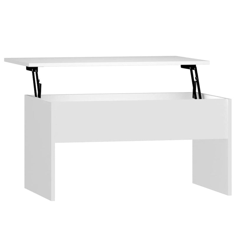 vidaXL Couchtisch mit Hebeplatte Beistelltisch Akzent-Sofatisch Holzwerkstoff - 80 x 50,5 x 41,5 cm