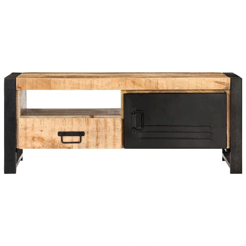 vidaXL Couchtisch Wohnzimmer Beistelltisch Akzent Beistelltisch Sofa Massivholz