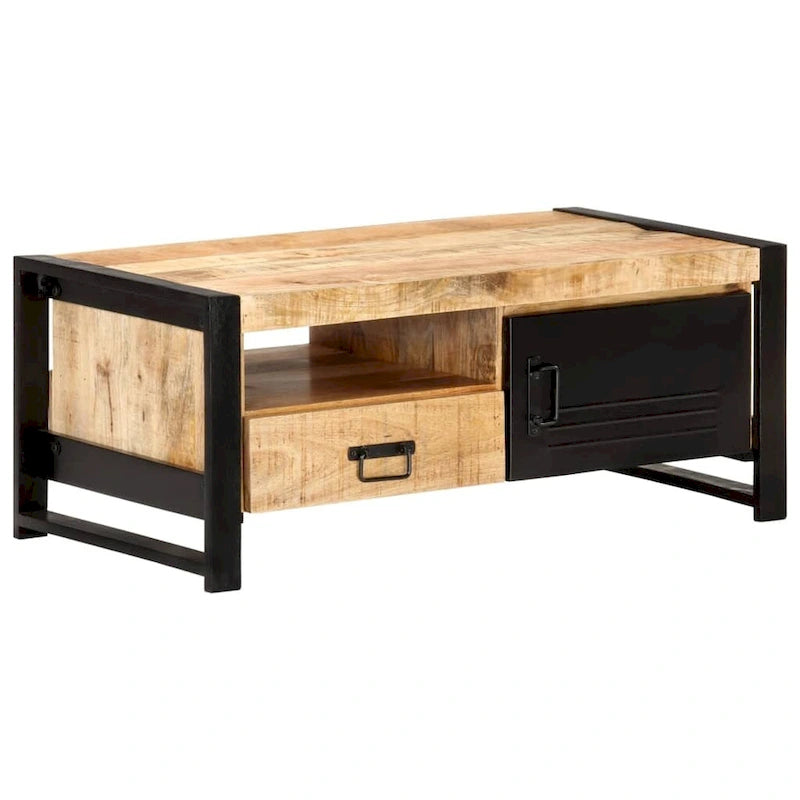 vidaXL Couchtisch Wohnzimmer Beistelltisch Akzent Beistelltisch Sofa Massivholz
