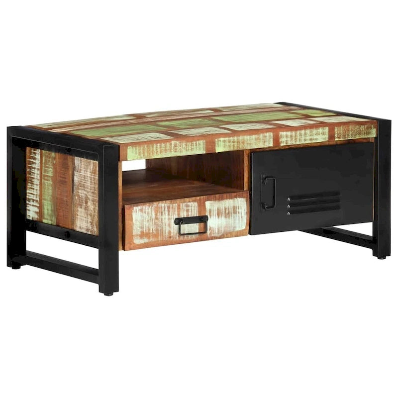 vidaXL Couchtisch Wohnzimmer Beistelltisch Akzent Beistelltisch Sofa Massivholz