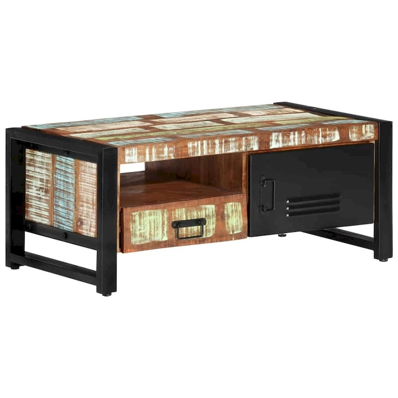 vidaXL Couchtisch Wohnzimmer Beistelltisch Akzent Beistelltisch Sofa Massivholz