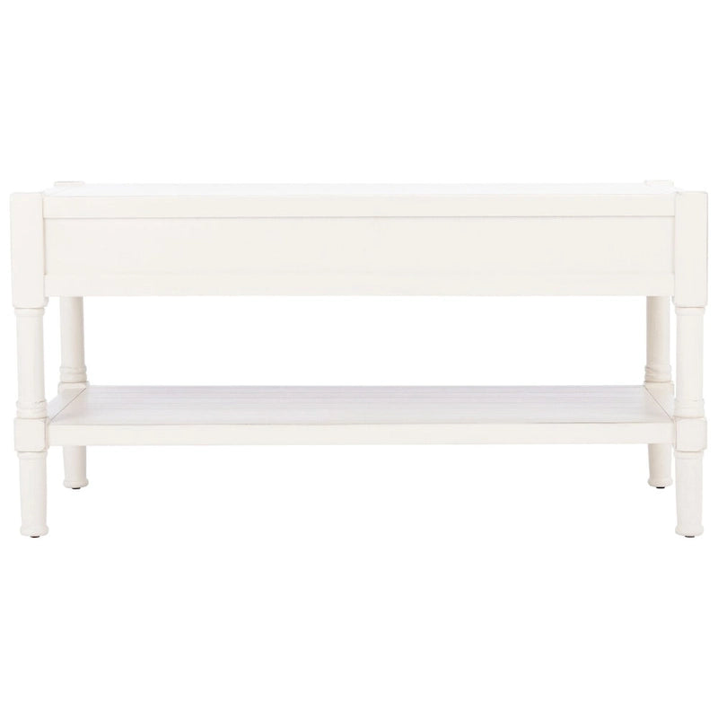 SAFAVIEH Alene Couchtisch mit 2 Schubladen und Ablage – 96 B x 48,2 L x 48,2 H cm – 96Bx48Tx48H
