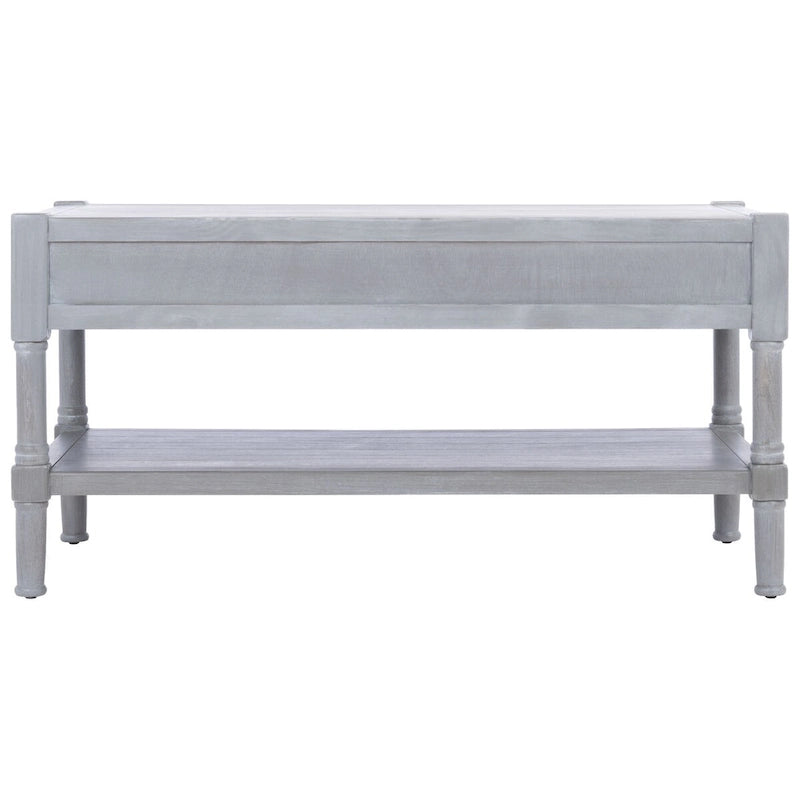 SAFAVIEH Alene Couchtisch mit 2 Schubladen und Ablage – 96 B x 48,2 L x 48,2 H cm – 96Bx48Tx48H