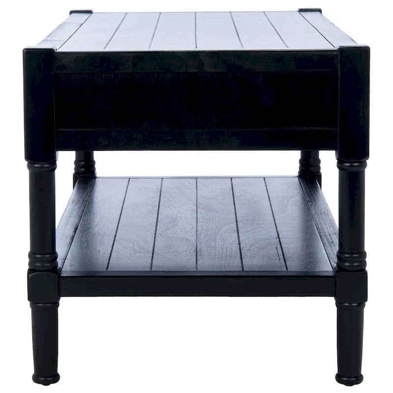 SAFAVIEH Alene Couchtisch mit 2 Schubladen und Ablage – 96 B x 48,2 L x 48,2 H cm – 96Bx48Tx48H
