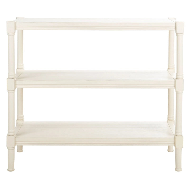 SAFAVIEH Olevia Konsolentisch mit 3 Ablagen – 33.8 B x 13.8 T x 29.5 H – 34Bx14Tx30H