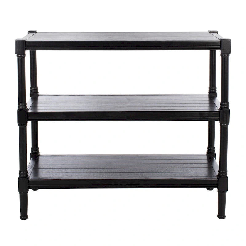 SAFAVIEH Olevia Konsolentisch mit 3 Ablagen – 33.8 B x 13.8 T x 29.5 H – 34Bx14Tx30H