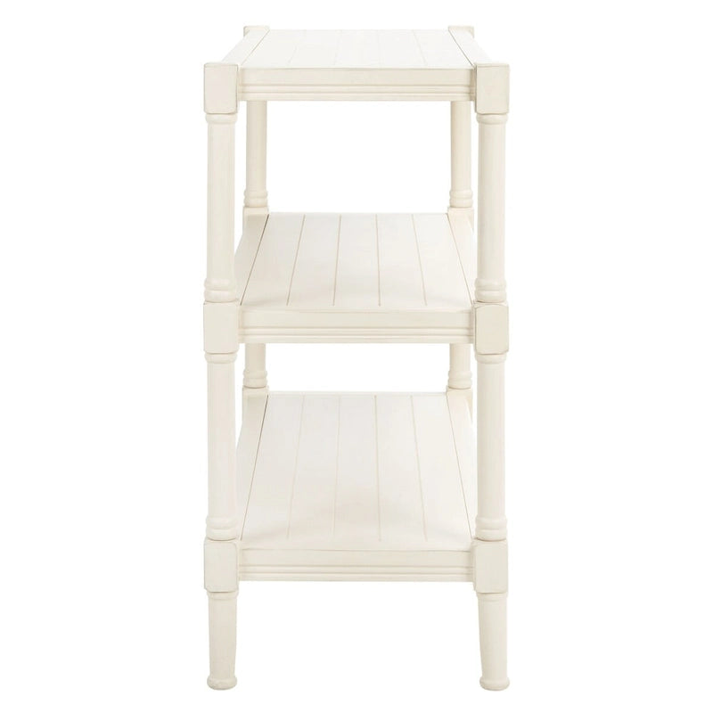 SAFAVIEH Olevia Konsolentisch mit 3 Ablagen – 33.8 B x 13.8 T x 29.5 H – 34Bx14Tx30H