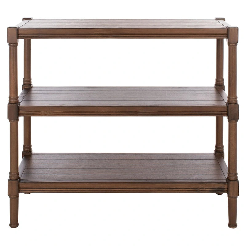 SAFAVIEH Olevia Konsolentisch mit 3 Ablagen – 33.8 B x 13.8 T x 29.5 H – 34Bx14Tx30H