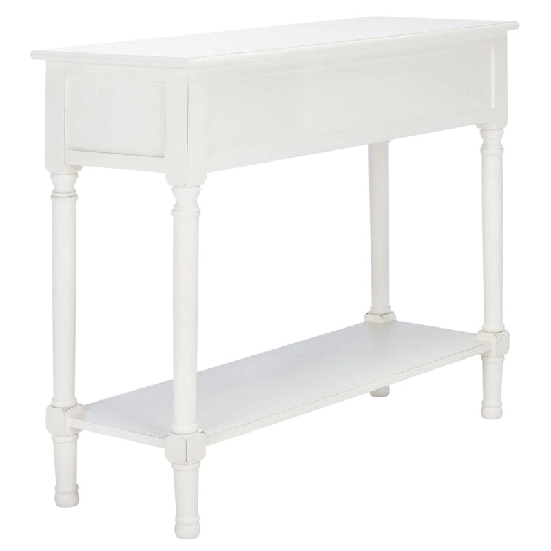SAFAVIEH Tinnie Konsolentisch mit 2 Schubladen – 91,4 cm B x 33 cm L x 74,9 cm H – 36Bx13Tx30H
