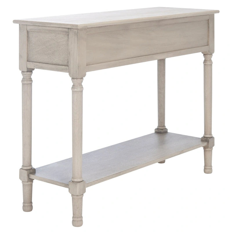 SAFAVIEH Tinnie Konsolentisch mit 2 Schubladen – 91,4 cm B x 33 cm L x 74,9 cm H – 36Bx13Tx30H