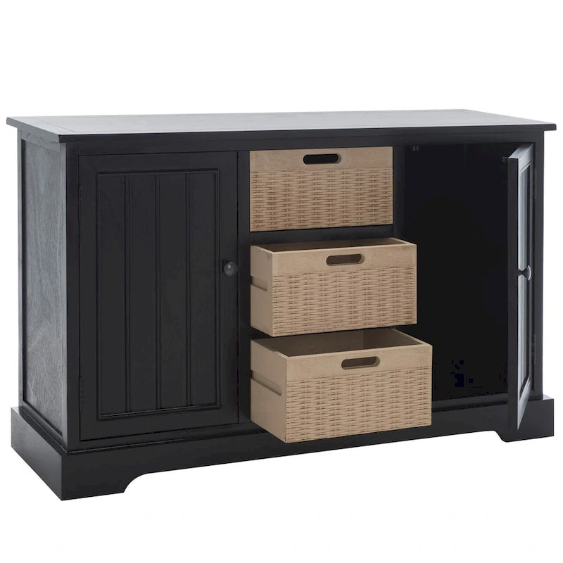 SAFAVIEH Cilla Kommode mit 2 Schubladen und 3 herausnehmbaren Körben – 101,1 B x 31,8 L x 74,9 H cm – 104Bx33Dx66H cm