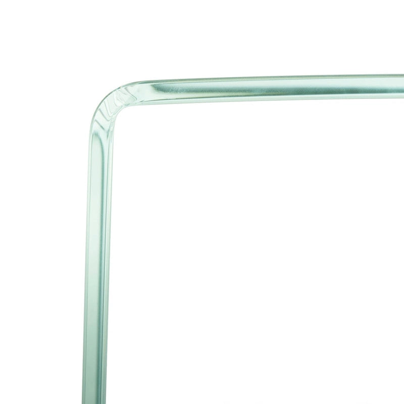 SAFAVIEH Modena Ombre Glas-Konsolentisch - Klar / Blau - 110 x 35 x 75 cm - 43Bx14Tx30H