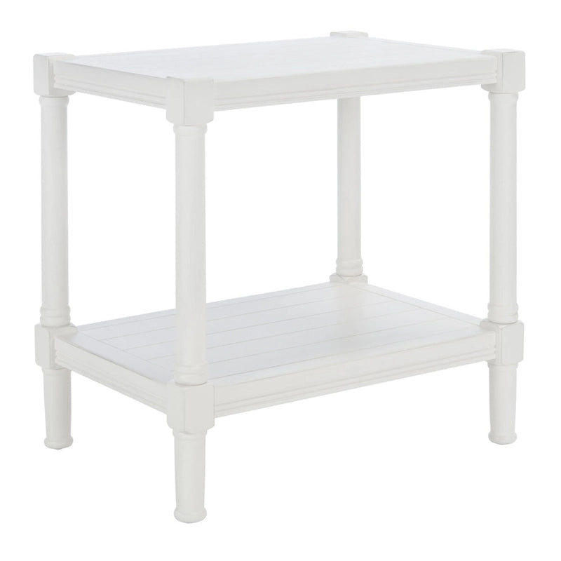 SAFAVIEH Metije rechteckiger Akzenttisch – 55,9 B x 40,1 L x 57,9 H – 56Bx41Tx58H